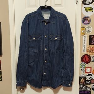 H&M Denim Button Down